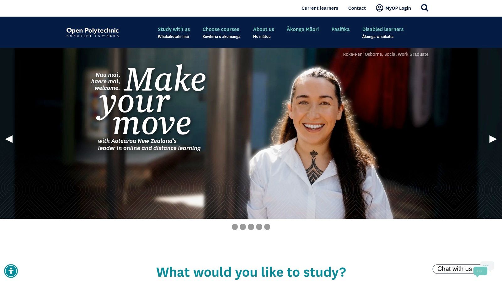 Open Polytechnic | Distance Learning