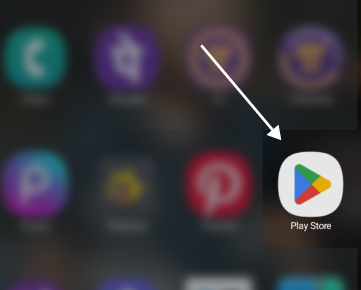 Image showing screenshot of google play store icon.