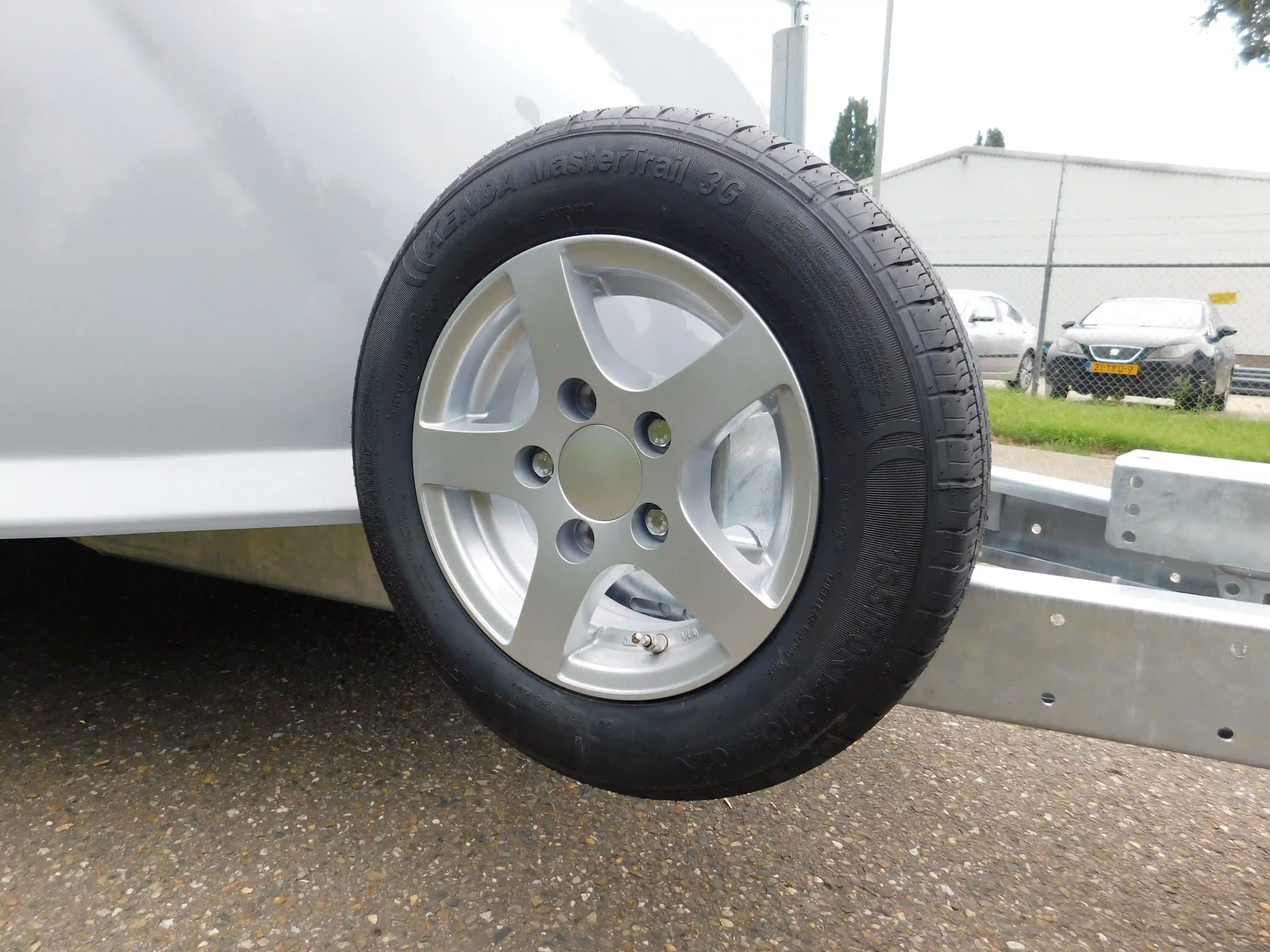 AST-2 Roefs Trailers gesloten autotransporter autotrailer