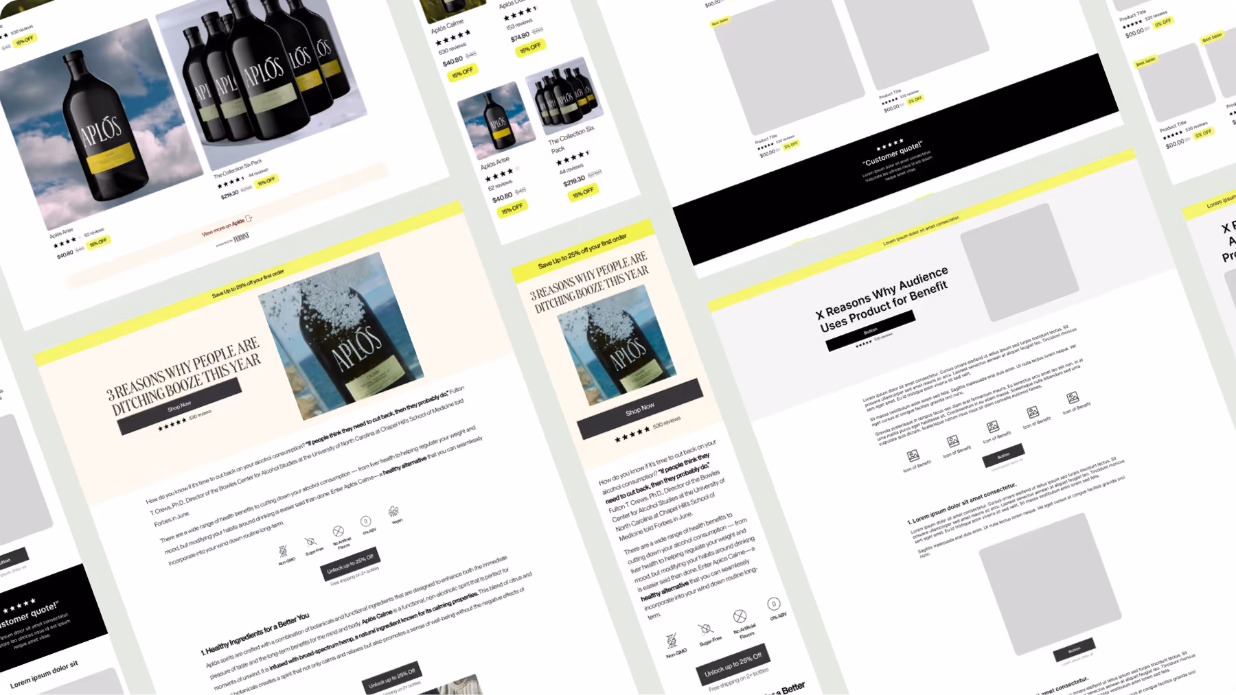 Reasons Why Landing Page Template & Example