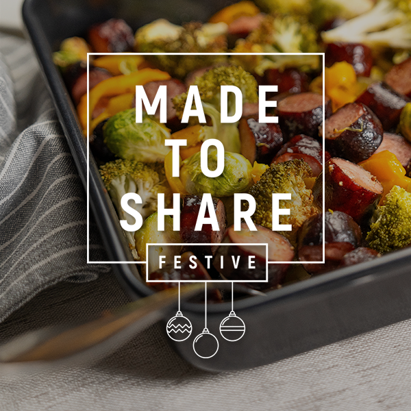 A hearty sheet-pan roast with Hartlief Schlotfegger, peppers, broccoli...