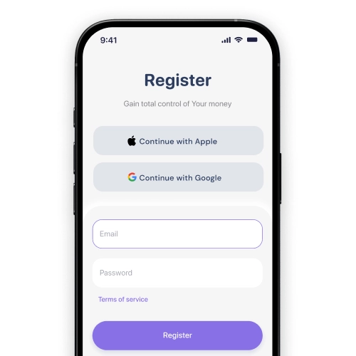 Create Moneyscope Account Using Email
