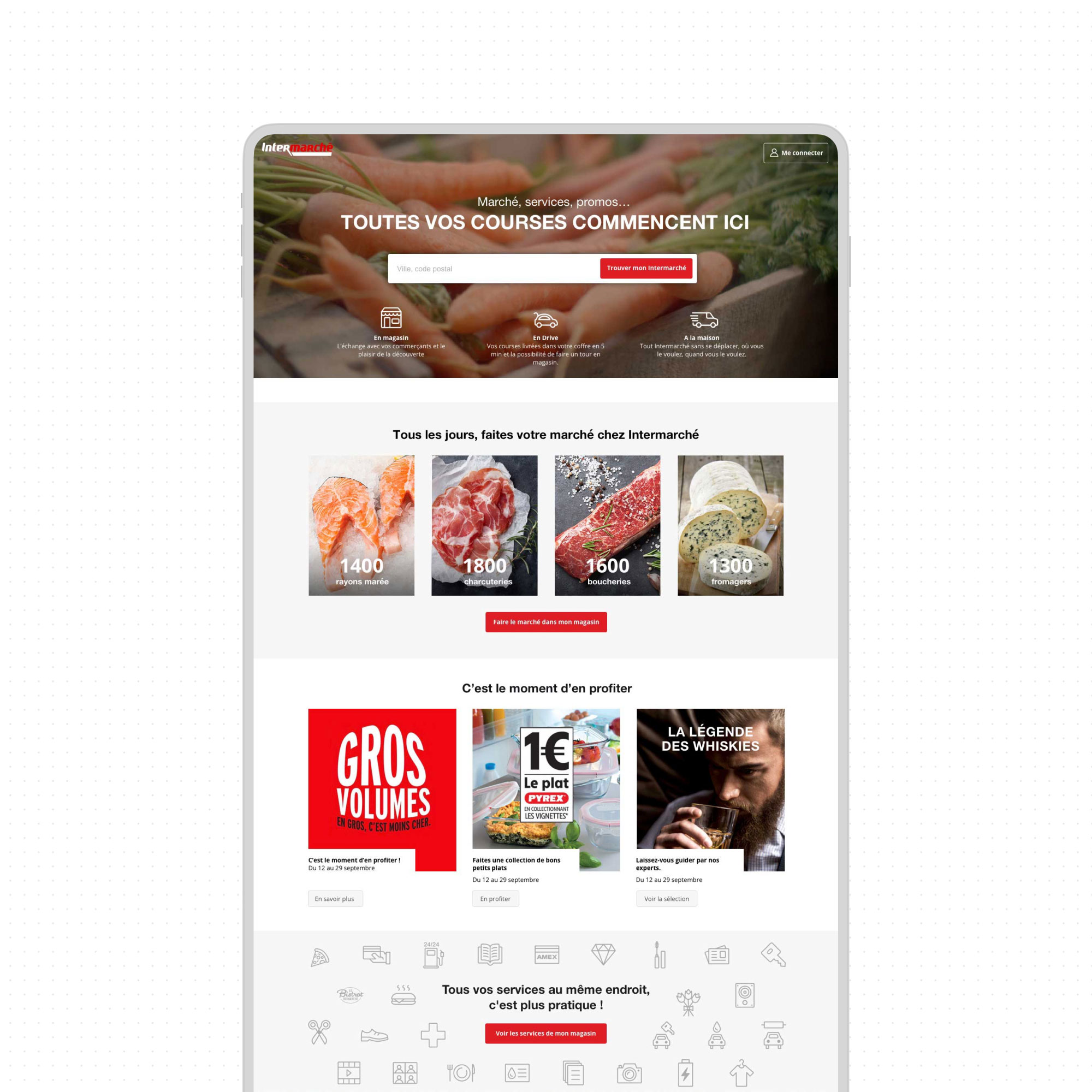 Intermarché / Drive e-shop