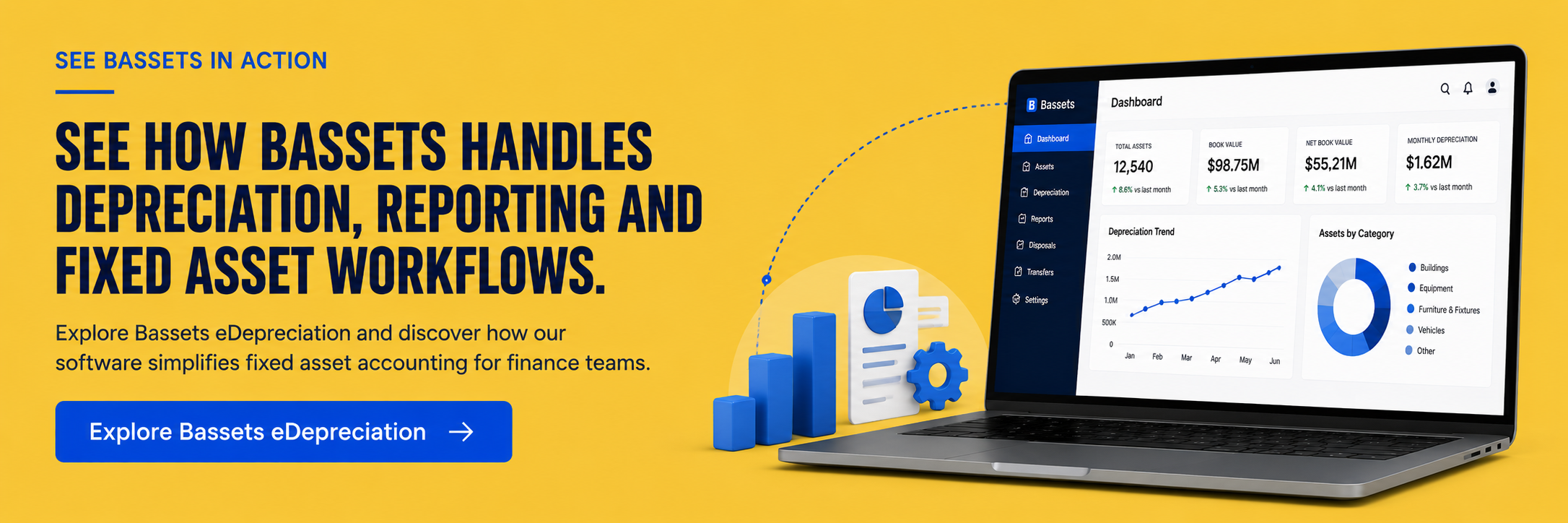 Explore Bassets fixed asset management software