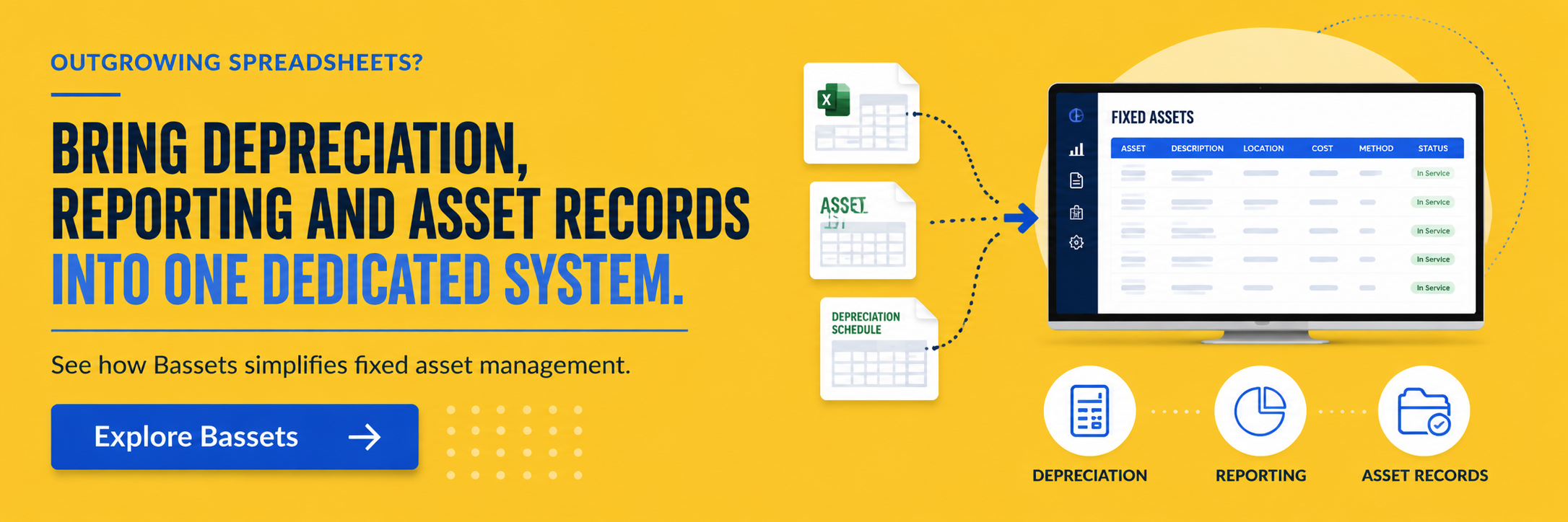 explore Bassets Fixed Asset Software