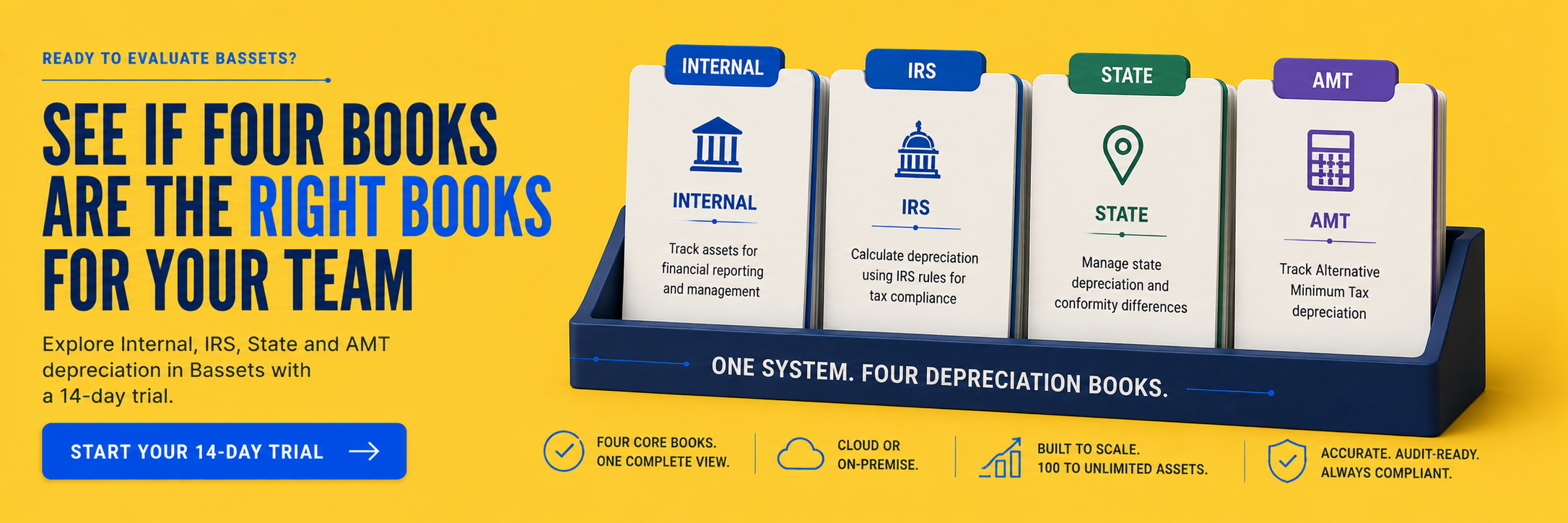 Start a 14-day Bassets fixed asset software trial