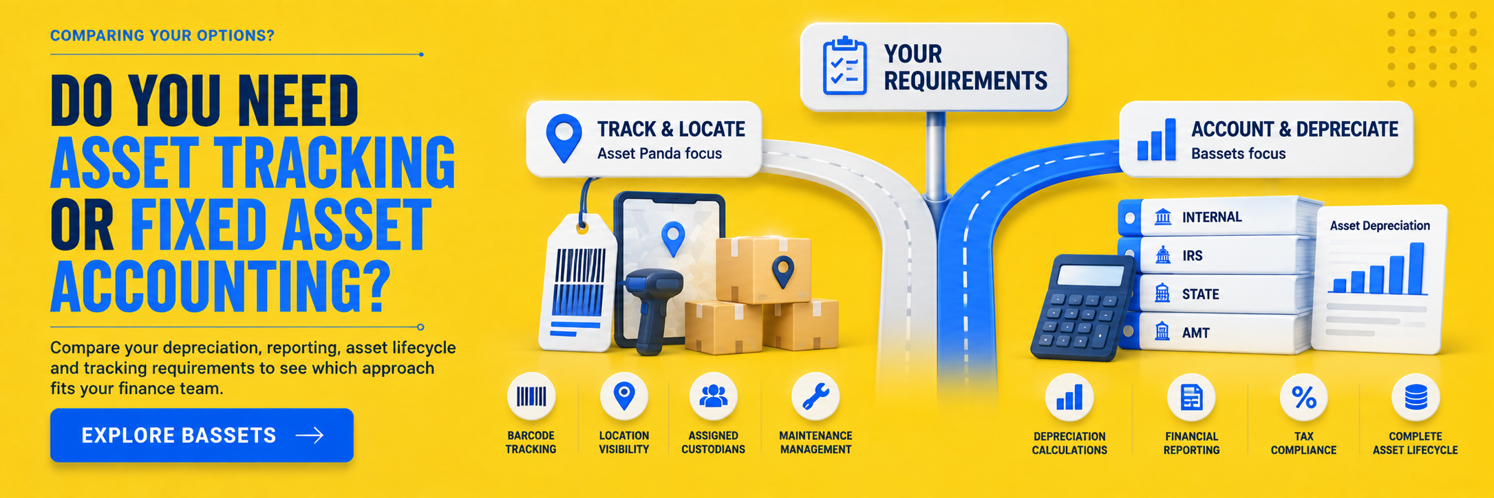 Compare asset tracking and fixed asset accounting