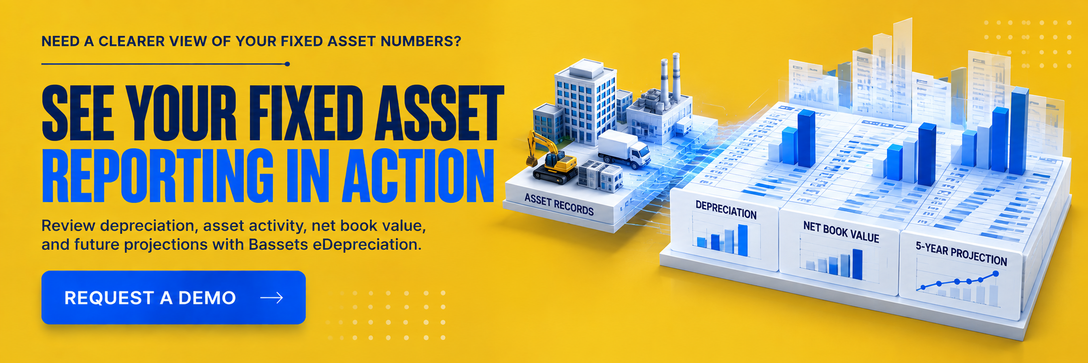Bassets fixed asset reporting and projections