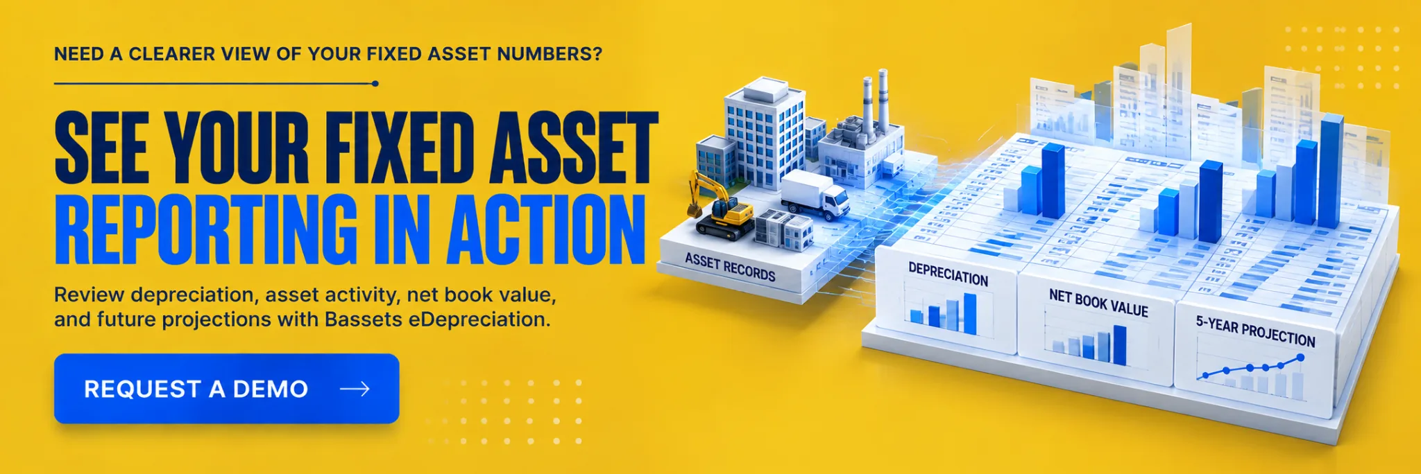 Bassets fixed asset reporting and projections