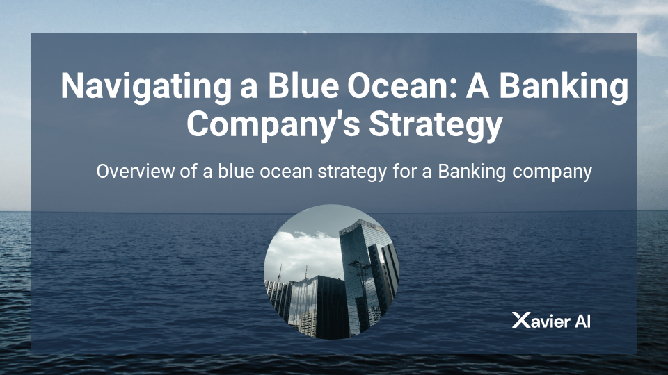 Blue Ocean Strategy Example Slide 1