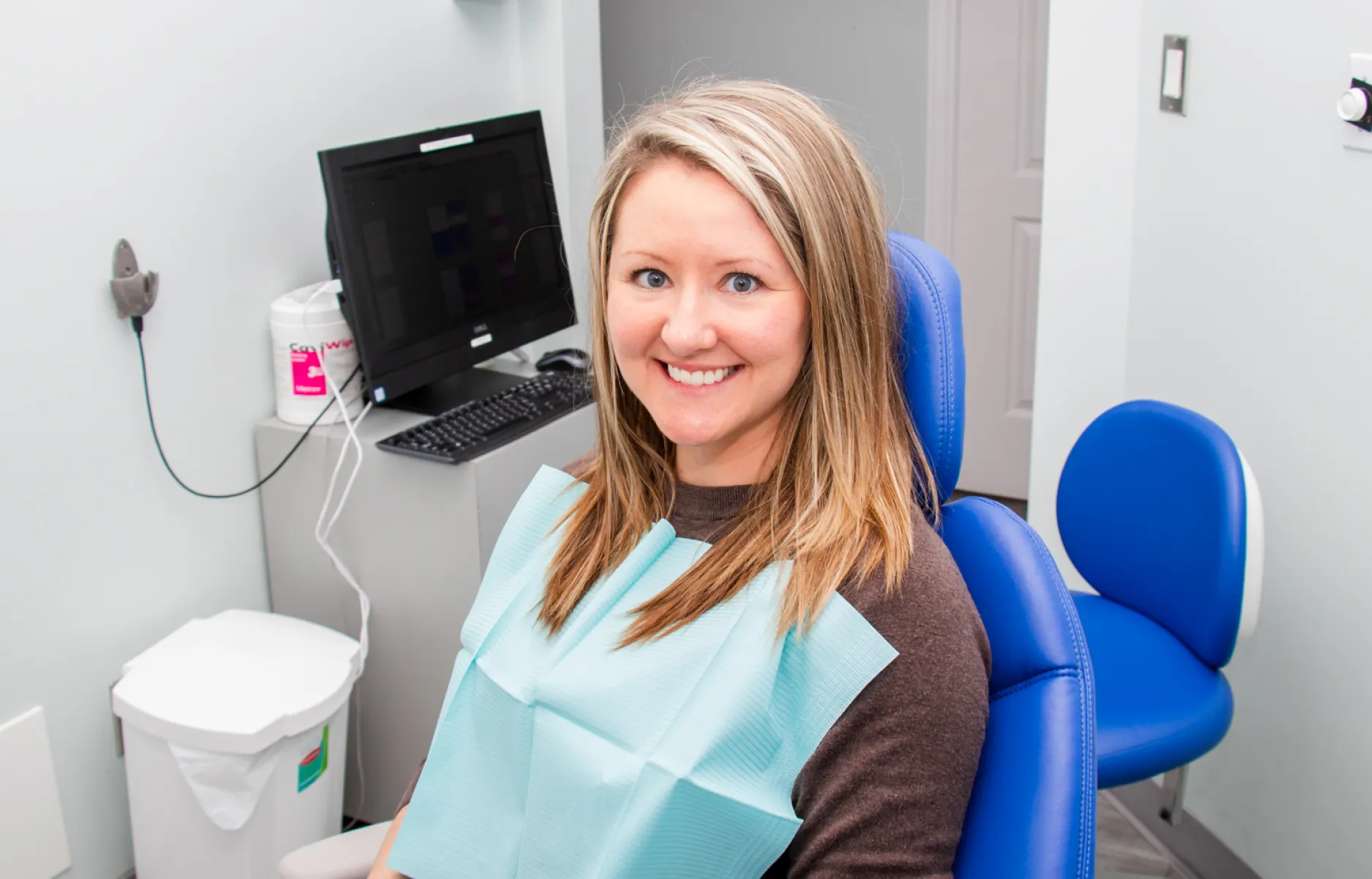 Happy patient