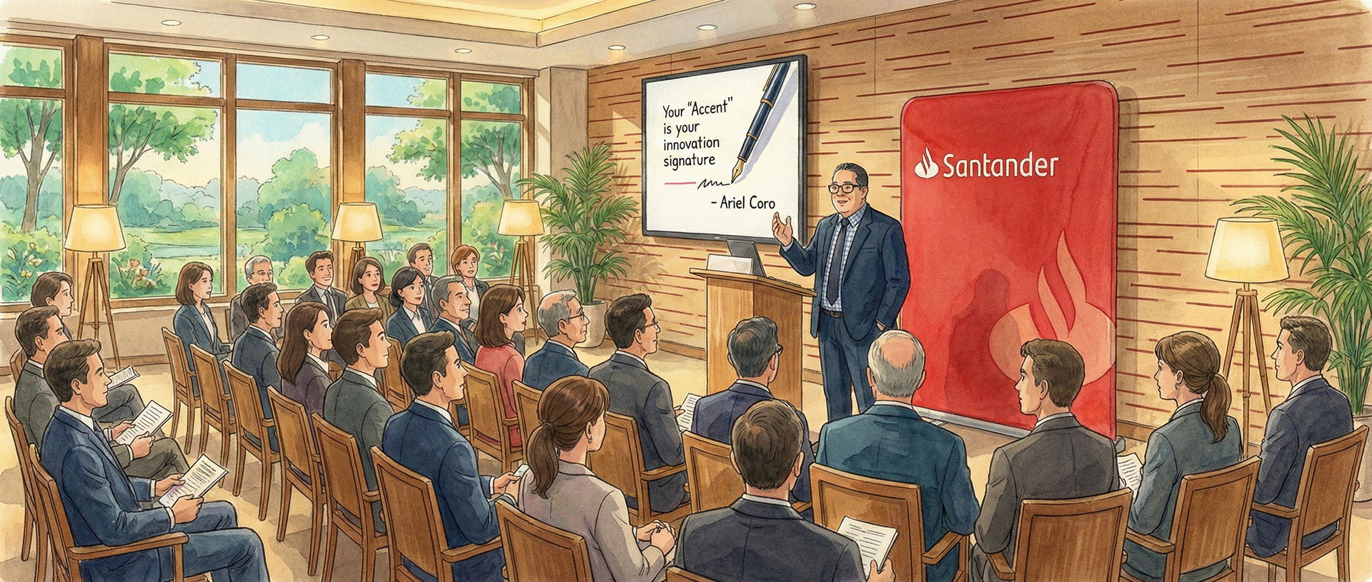 Your "Accent" is Your Superpower: Keynote at Santander's Conexión BRG Summit