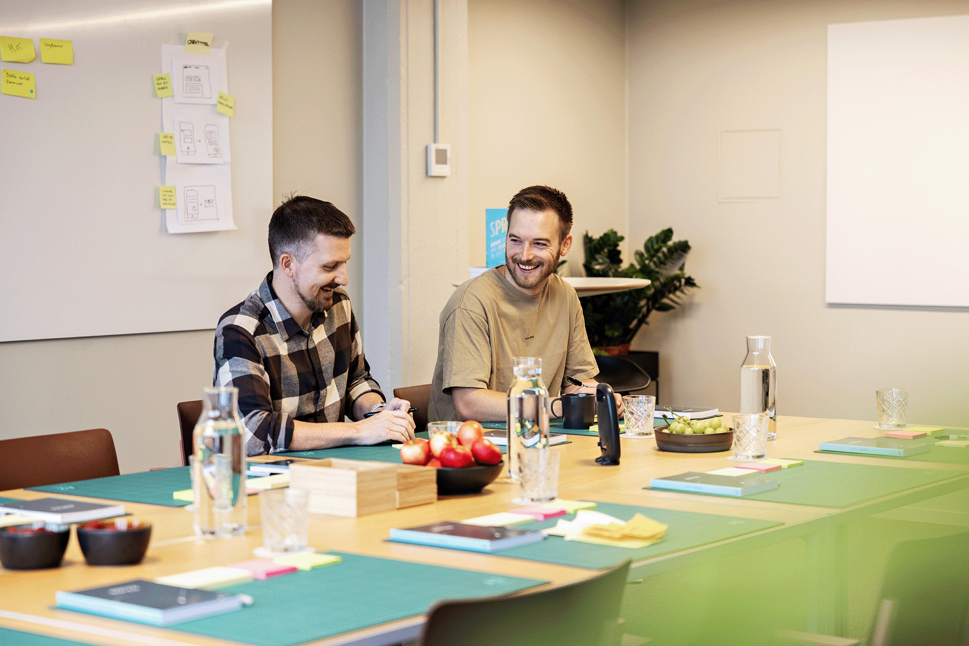 To ansatte i Increo sine kontorlokaler