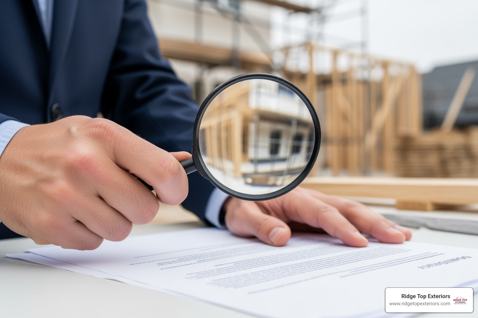 checklist for hiring a contractor - Clearwater siding contractors