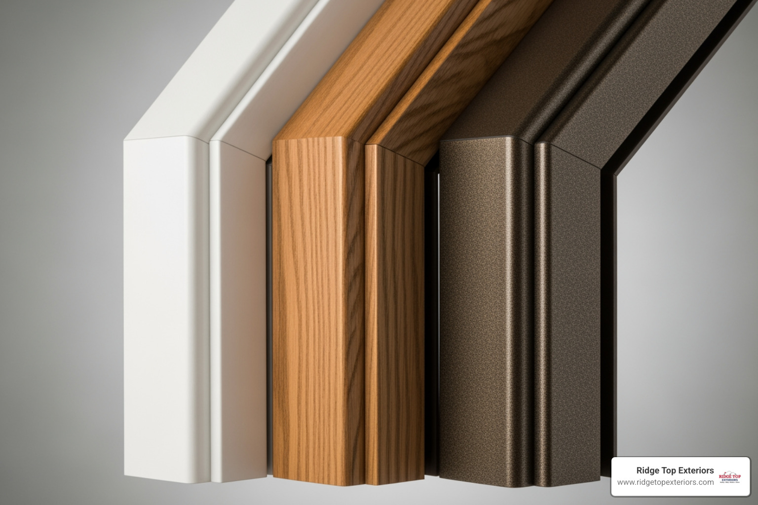 Comparison of vinyl, wood, and fiberglass window frames - window replacement cost appleton wi