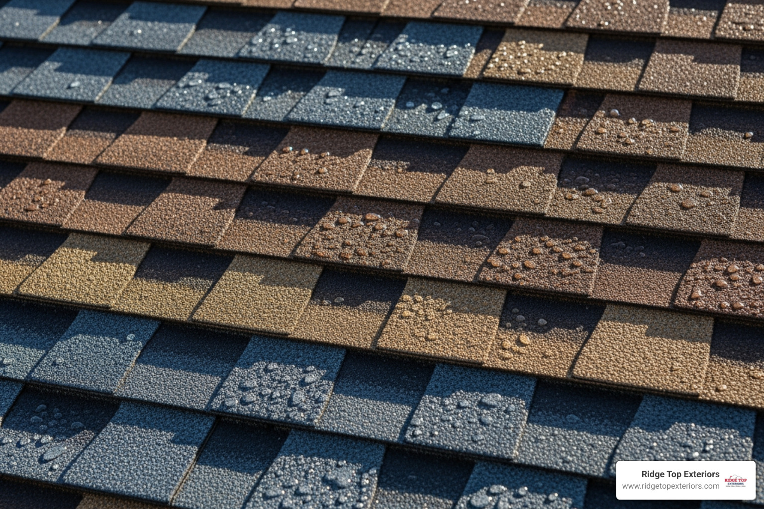 GAF asphalt shingles in modern colors - Lake County roofers GAF asphalt shingles in modern colors - Lake County roofers