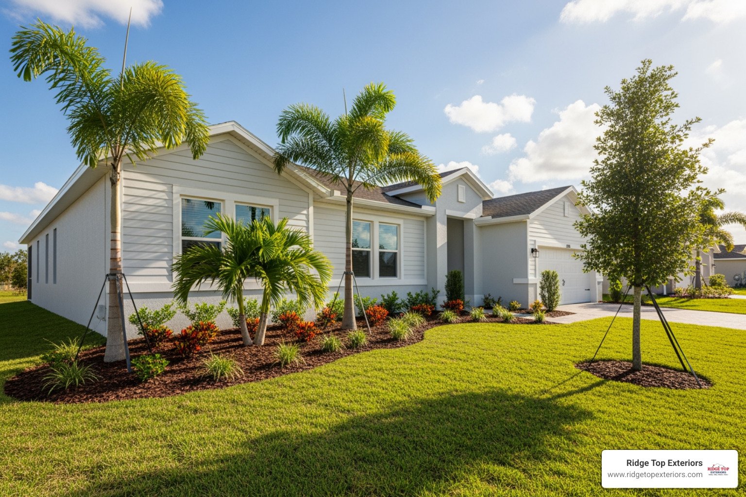 Clearwater home exterior curb appeal with new siding and impact windows - vinyl siding installation Clearwater Florida reviews Clearwater home exterior curb appeal with new siding and impact windows - vinyl siding installation Clearwater Florida reviews