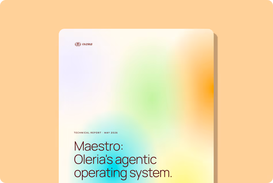 Maestro: Oleria's agentic operating system