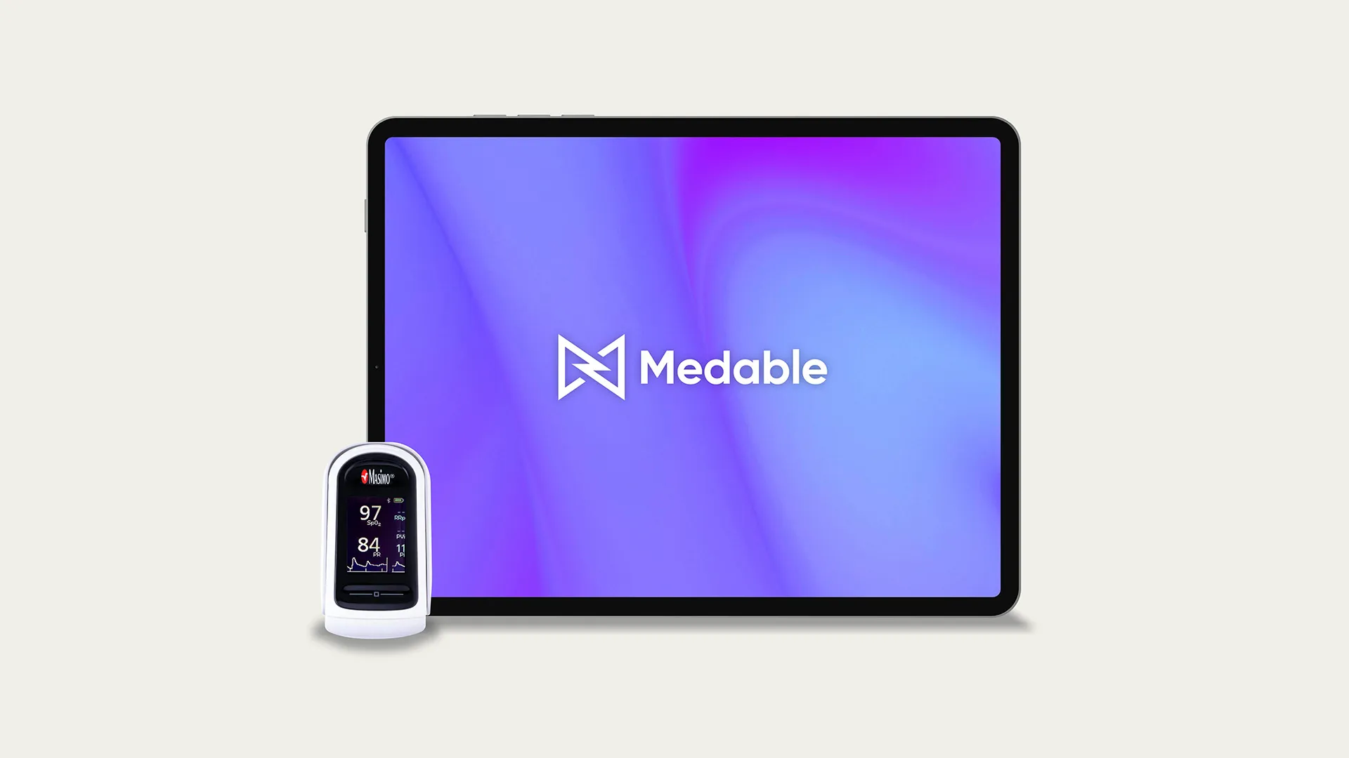 Medable platform and Masimo pulse oximeter