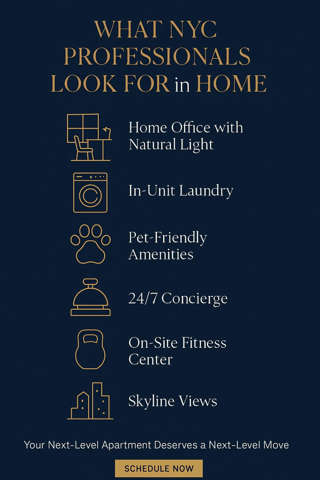 what to look for in an nyc home as a professional