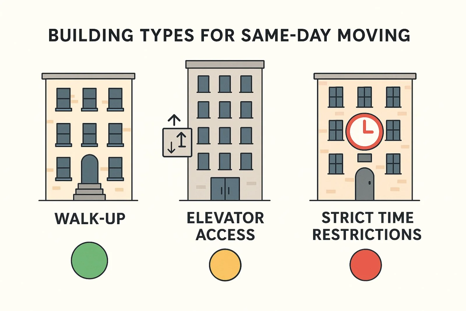 building types for same day moving