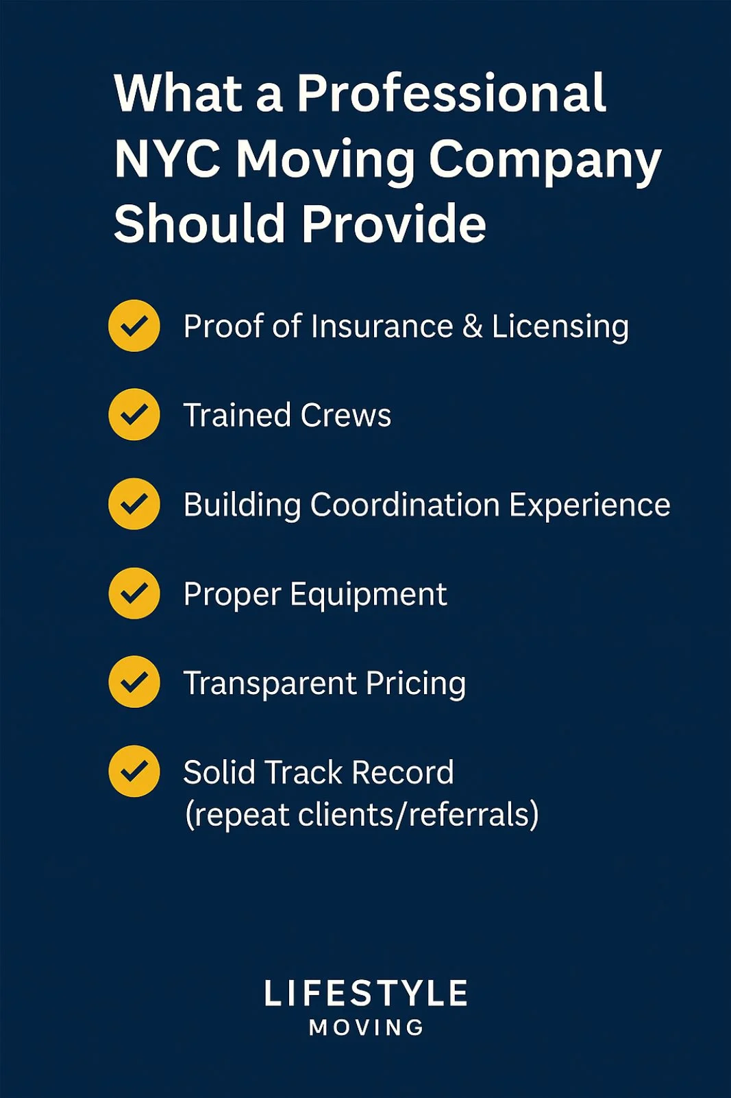 what to expect from professional nyc movers