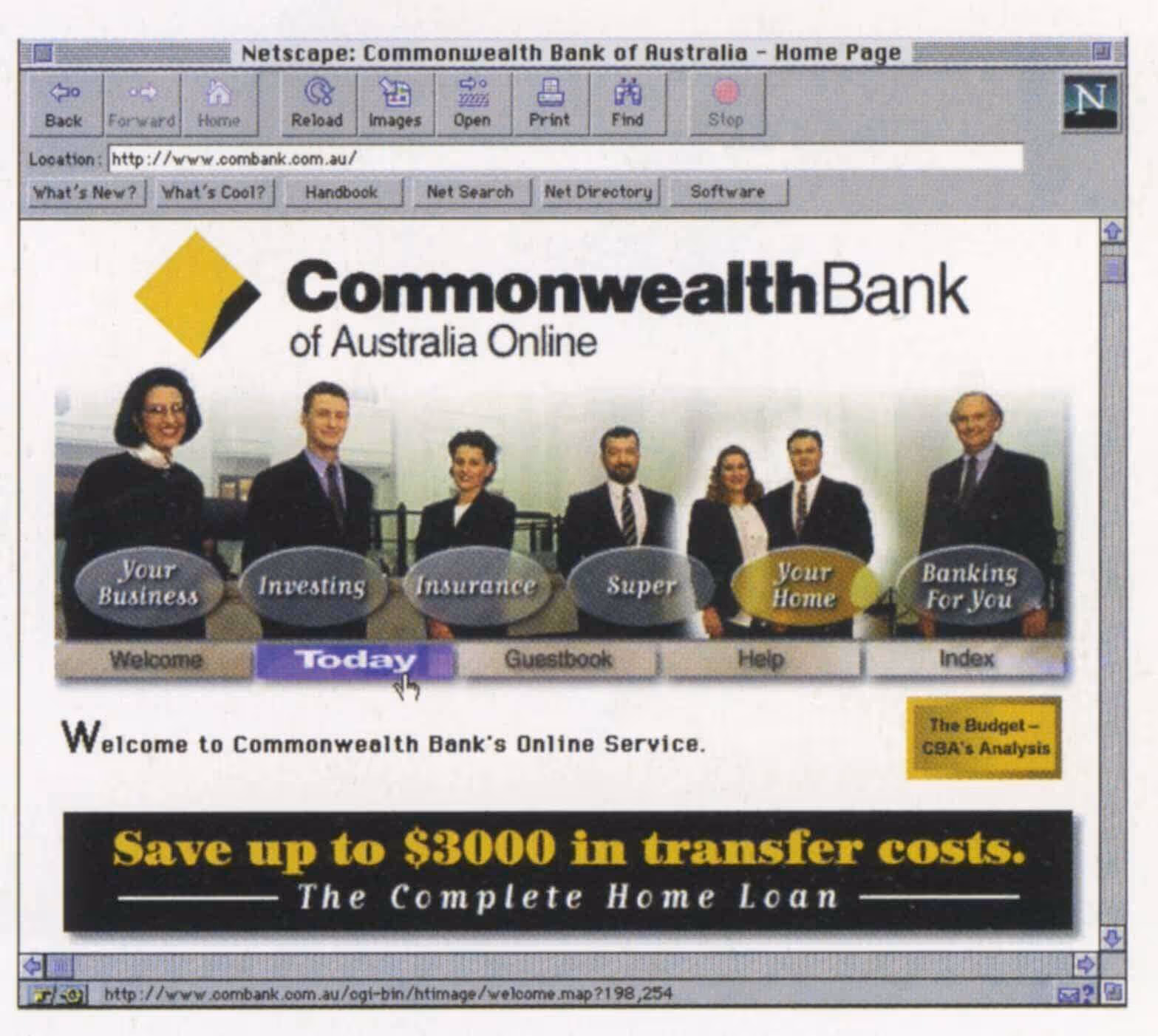 commonwealth-bank-website-1995-screenshot