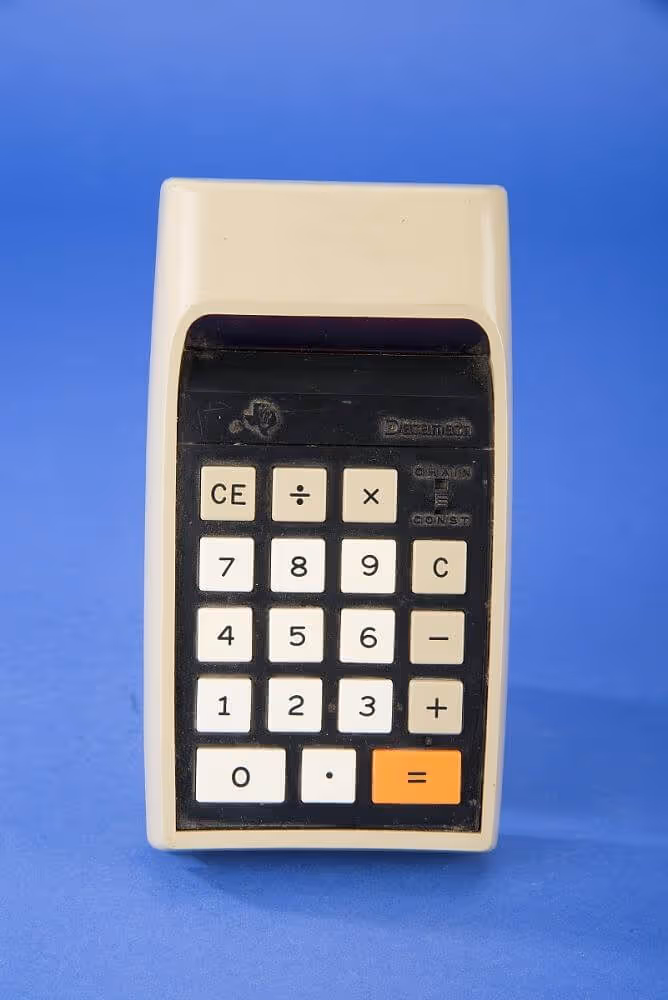 texas instruments first model electronic calculator