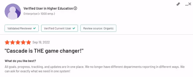 cascade review g2crowd