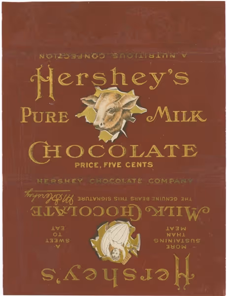 File:Hershey's Milk Chocolate wrapper (1906).png