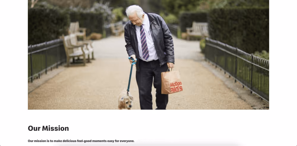 mcdonalds vision statement