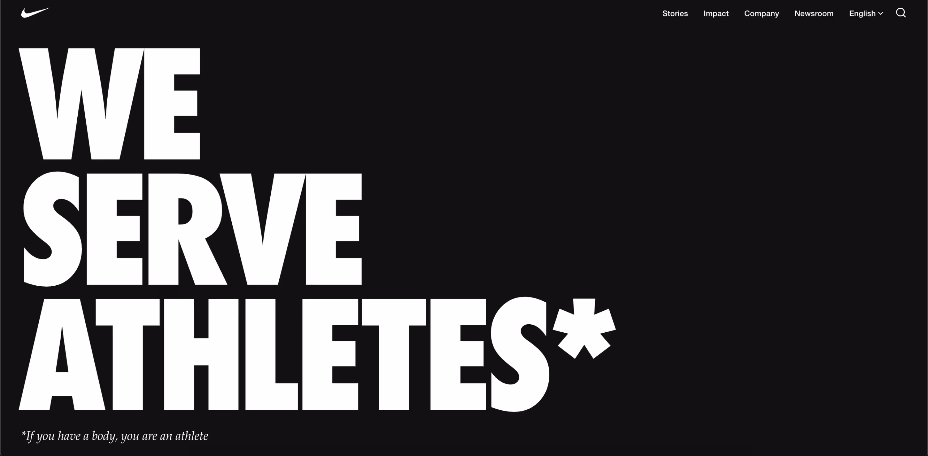 nike vision statement