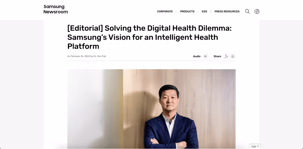 samsung vision statement