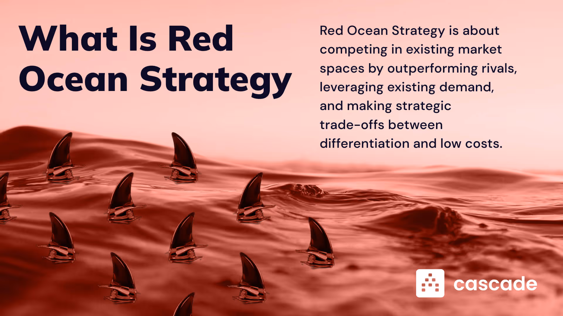 what is red ocean strategy definition image