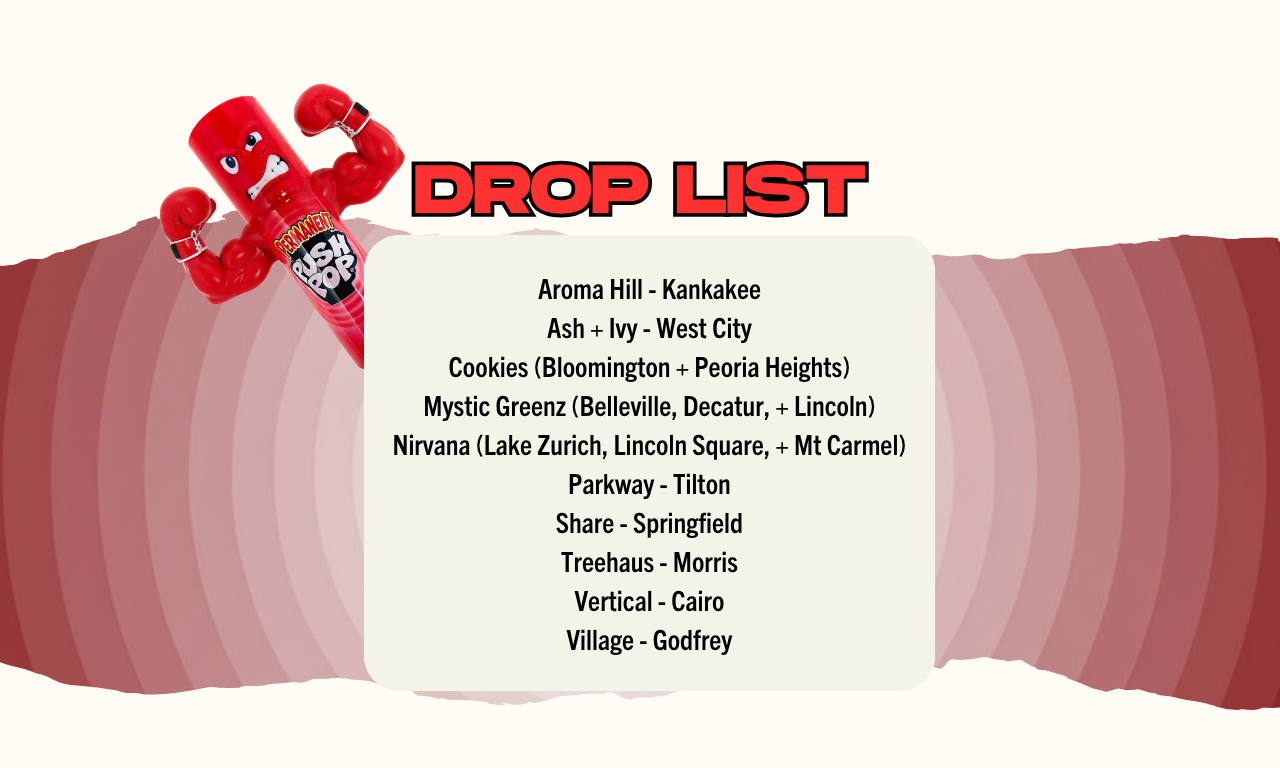 Where to buy Legacy Permanent Push Pop in Illinois with available dispensary locations.