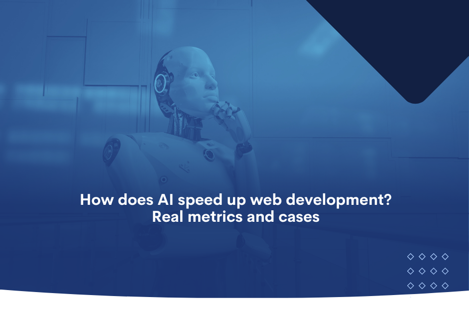 AI speed up web development