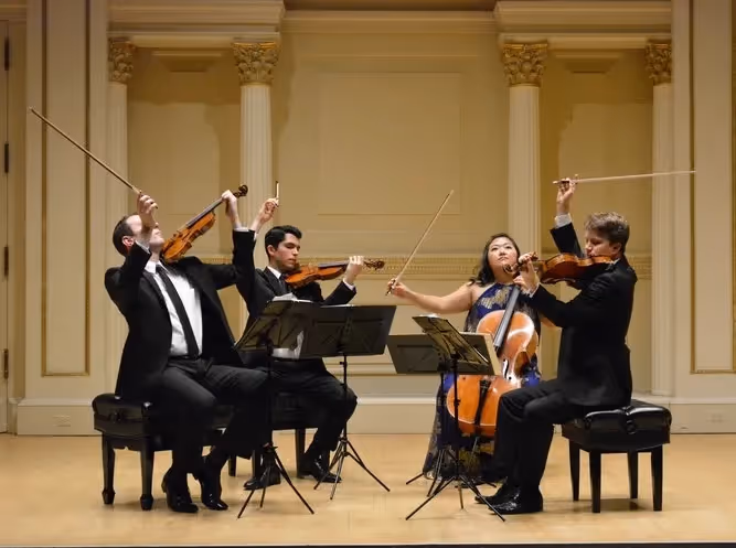 Calidore String Quartet tells the story of Beethoven by starting from the end