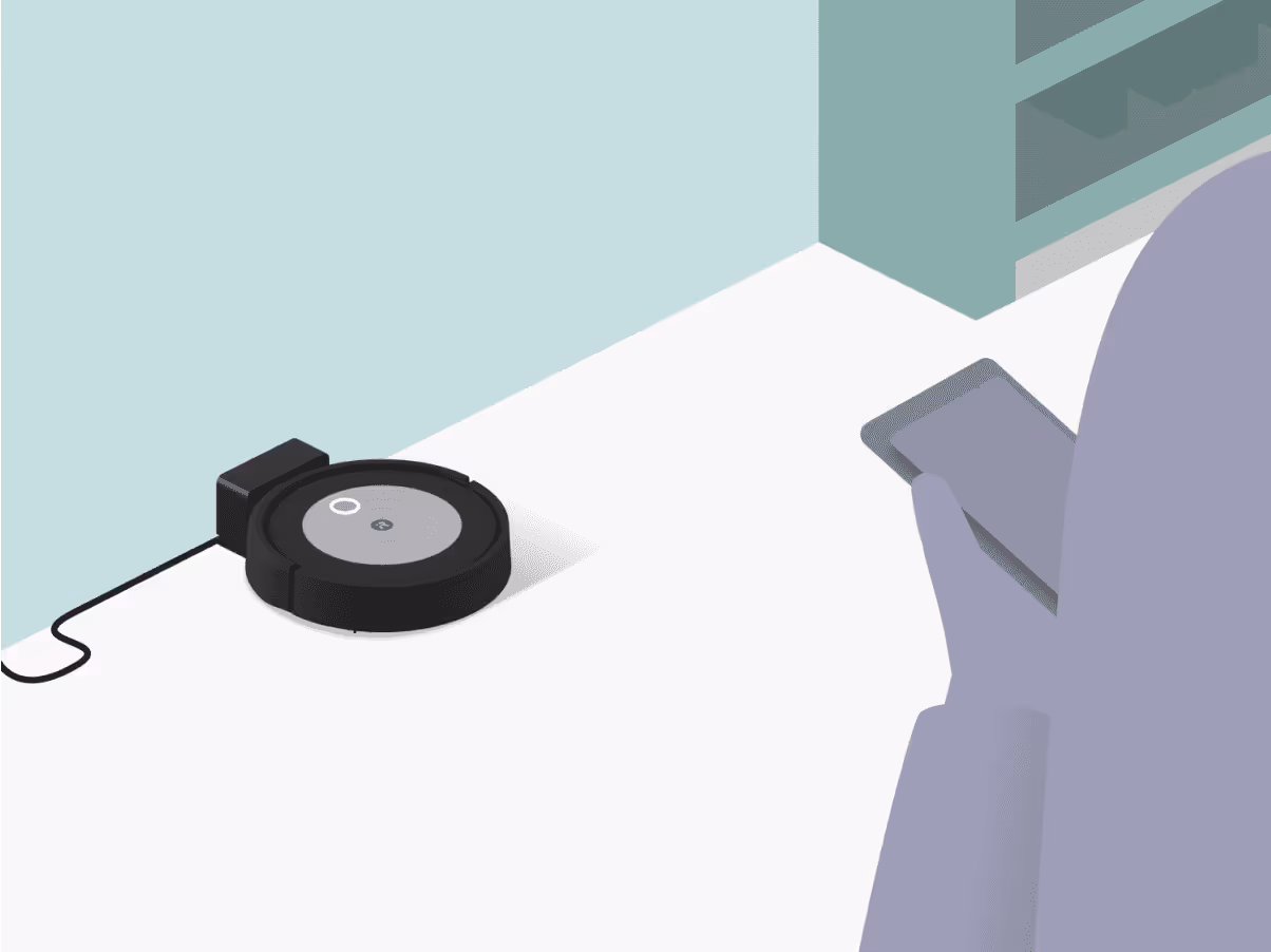 Schedule your roomba