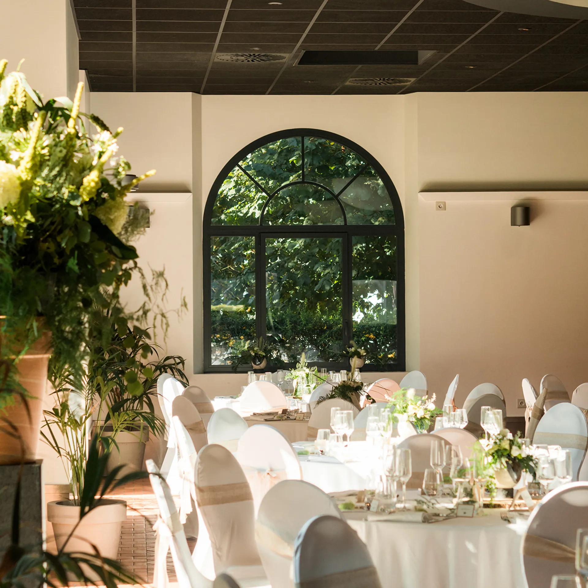 Table de mariage élégante