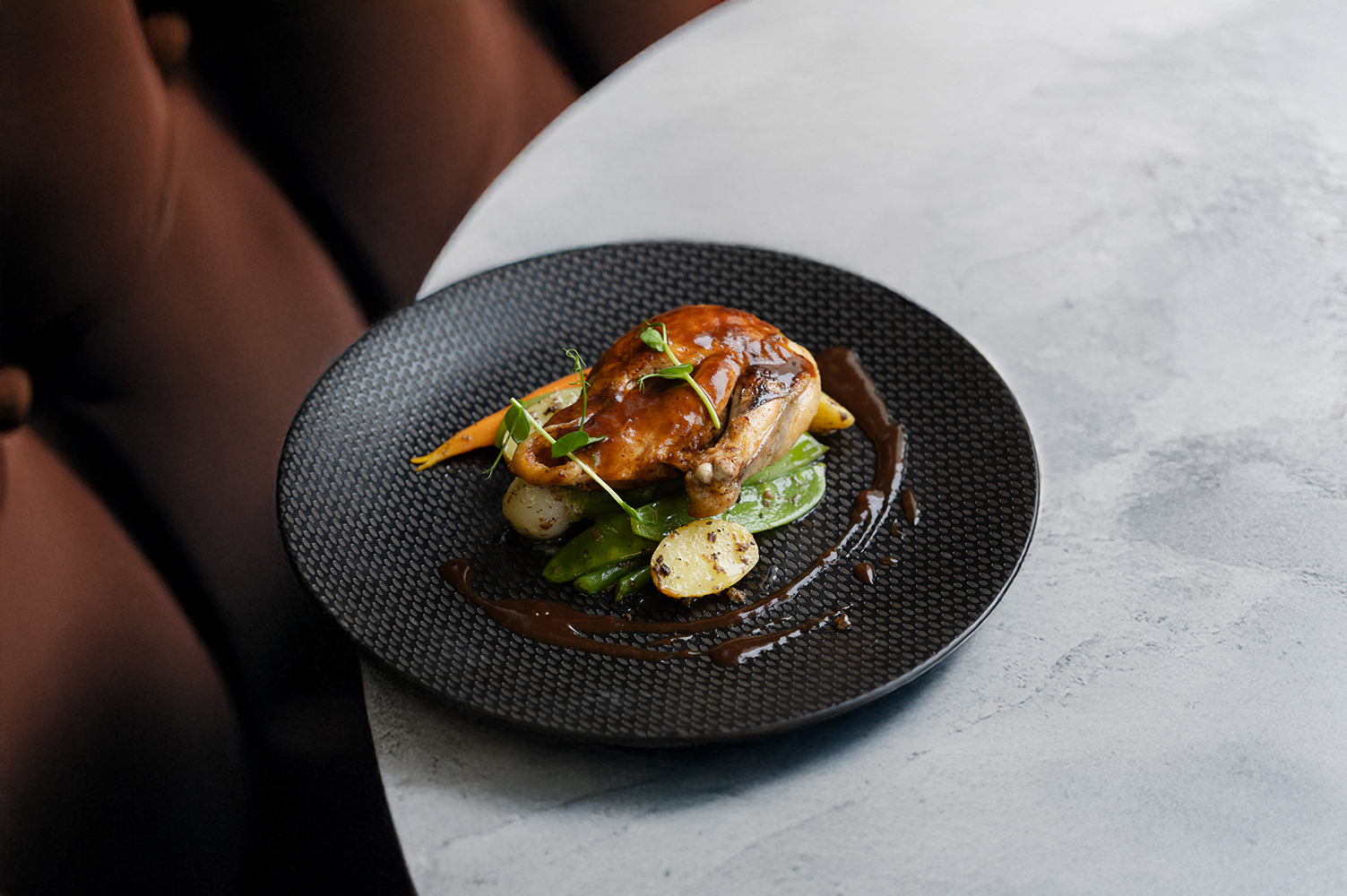 Plat volaille de mariage - traiteur angers