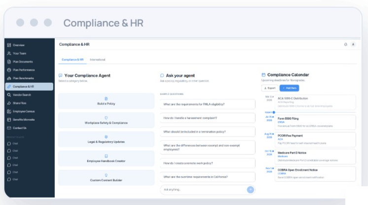 Atlas Compliance and HR view