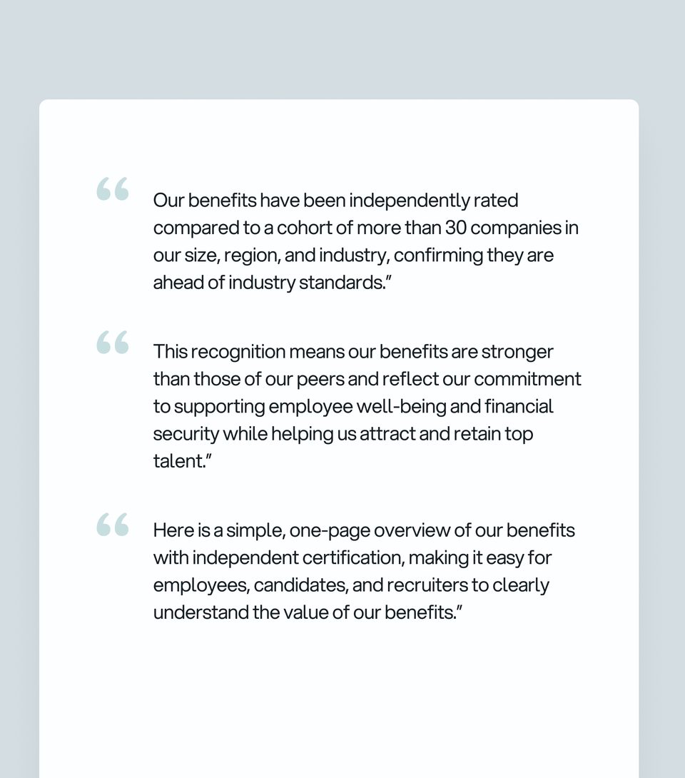 Talking points example