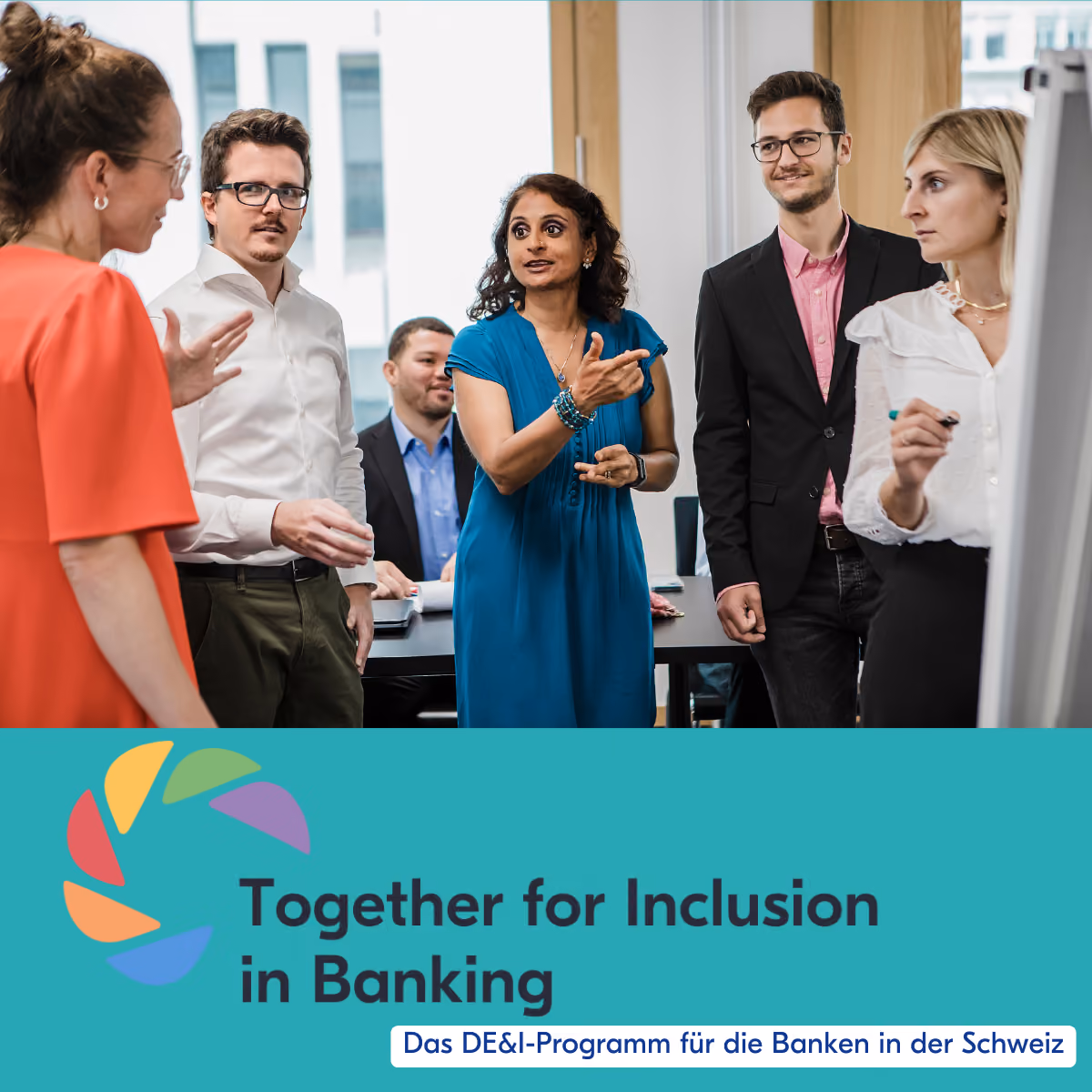 «Together for Inclusion in Banking» -  Das DE&I-Programm für die Banken in der Schweiz  