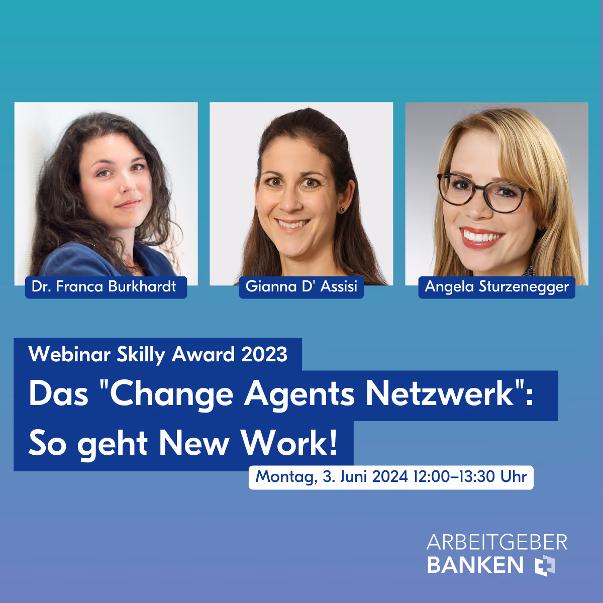 Webinar Skilly Award 2023 - «Das Change Agents Netzwerk: So geht New Work!»