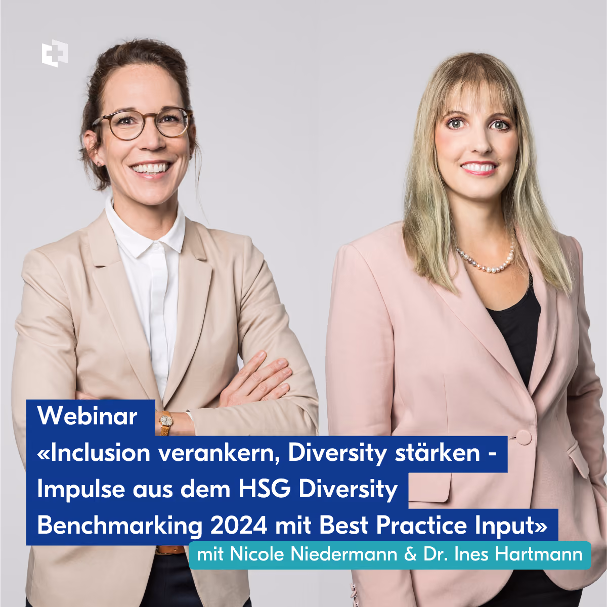 Webinar: «Inclusion verankern, Diversity stärken - Impulse aus dem HSG Diversity Benchmarking 2024 mit Best Practice Input»