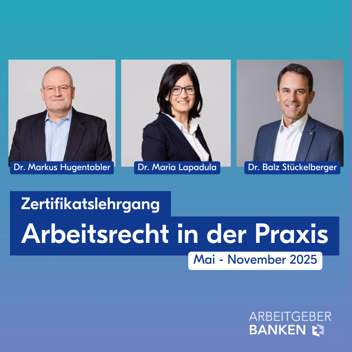 Zertifikatslehrgang «Arbeitsrecht in der Praxis»