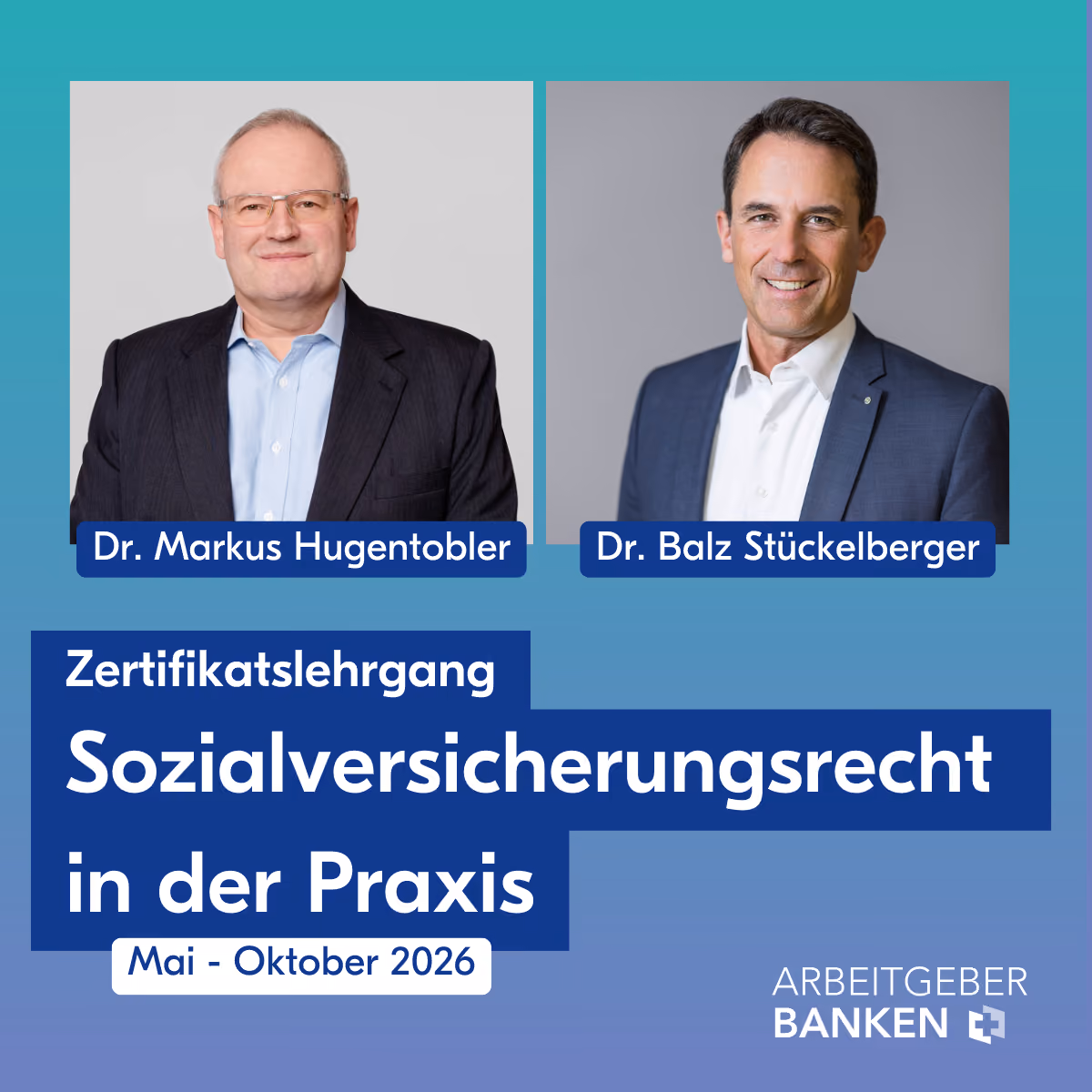 Zertifikatslehrgang «Sozialversicherungsrecht in der Praxis» 