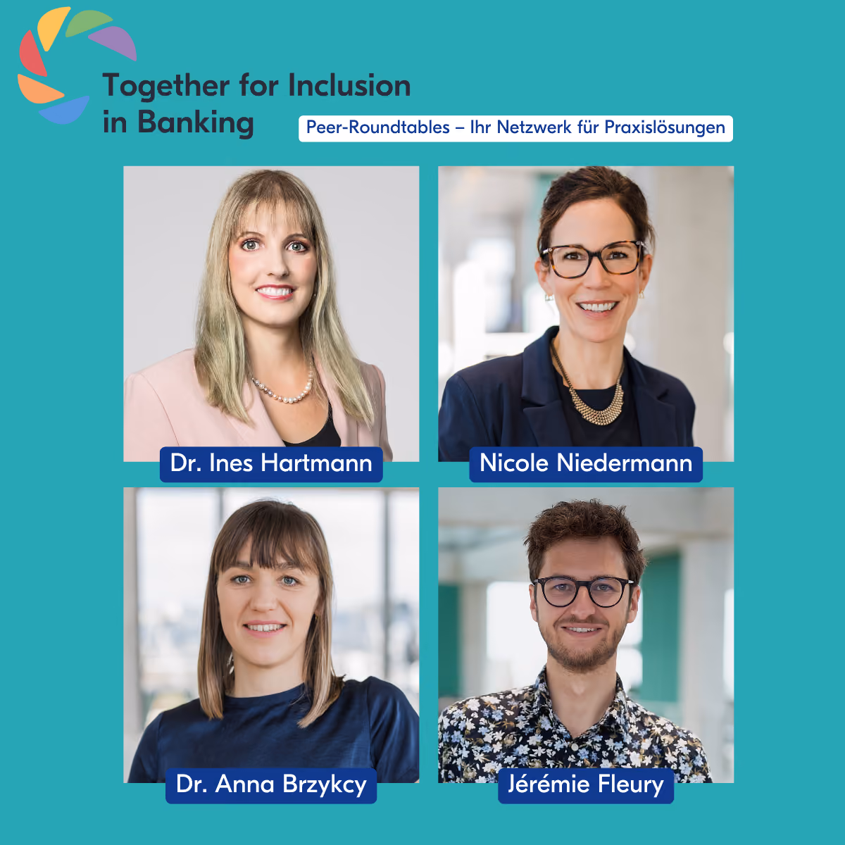 «Together for Inclusion in Banking 2026»: Peer-Roundtable zu aktuellen DE&I-Themen & Fachinput «Von Intergenerational Leadership zu erfolgreicher Zusammenarbeit über alle Generationen hinweg»