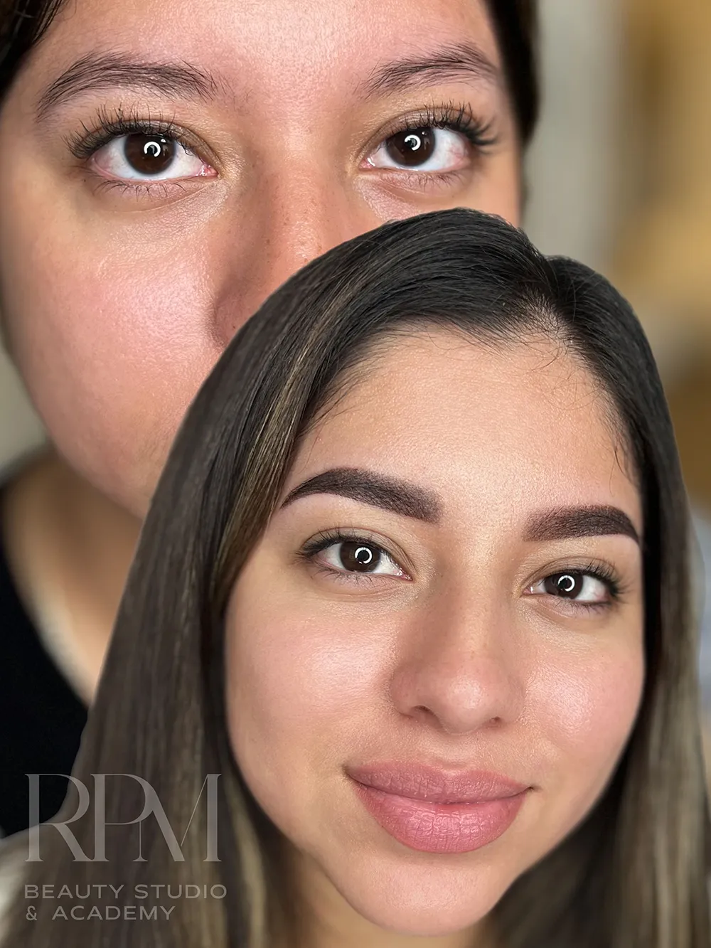 Satisfied permanent makeup client at Re:Pigment.Me