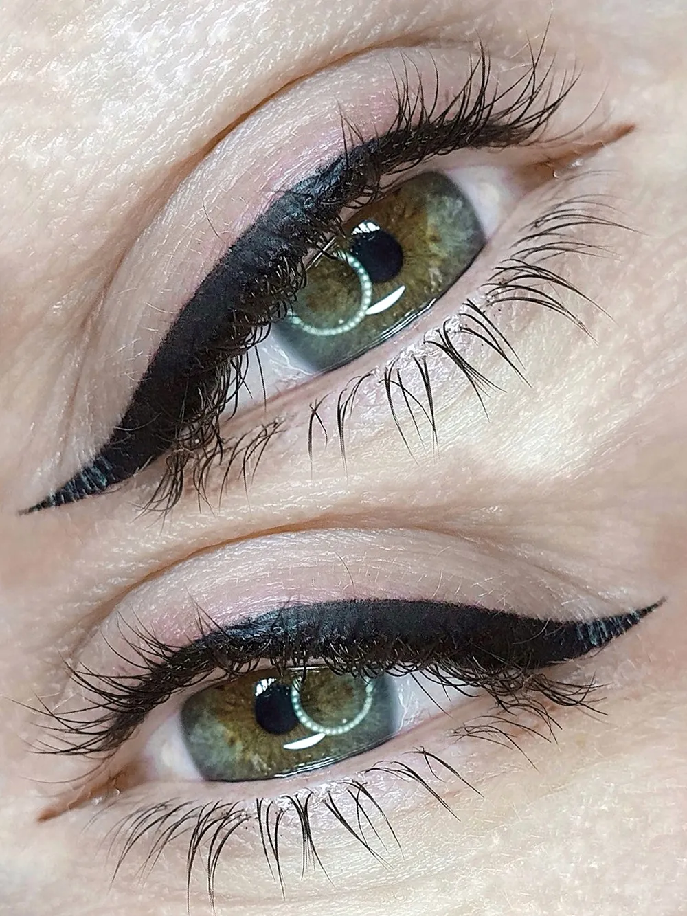Classic eyeliner permanent makeup close up Re:Pigment.Me